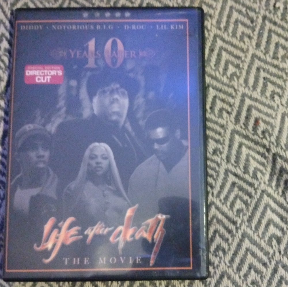 Life After Death "The Movie" DVD by Notorious B.I.G.   BAD BOY RECORDS